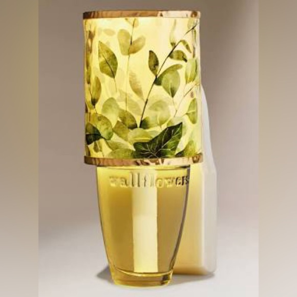 2 for $25 | Bath & Body Works Pressed Greenery Wallflower Nightlight Plugs | New